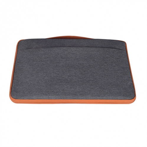 15,6 pouces de mode casual polyester + nylon sac à main pour ordinateur portable sacoche de couverture pour ordinateur portable, pour macbook, Samsung, Lenovo, Xiaomi, Sony, Dell, Chuwi, Asus, HP (gris) SH658H1750-012