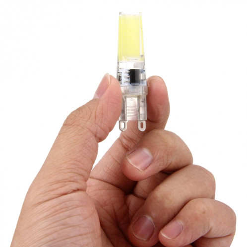 Lumière d'ÉPI de G9 3W 300LM LED, Dimmable de silicone pour des salles / bureau / à la maison, CA 220-240V, prise transparente (lumière blanche) SH47WL1216-07