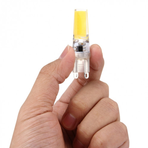 Lumière d'ÉPI de G9 3W 300LM LED, Dimmable de silicone pour des salles / bureau / à la maison, CA 220-240V, prise transparente (blanc chaud) SH47WW569-07