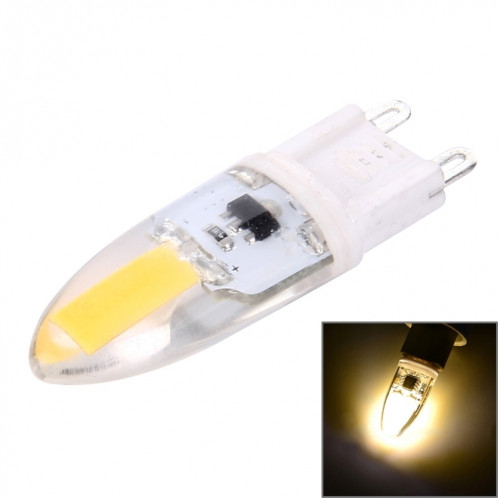 Lumière de l'ÉPI LED de 3W, G9 300LM Silicone Dimmable SMD 1505 pour des salles / bureau / à la maison, CA 220-240V (blanc chaud) SH49WW196-07