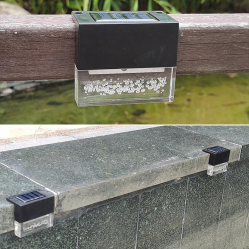 Jardin imperméable de lumière solaire de pont de 6 PCS LED / maison / allée / escaliers / mur extérieur SH0059874-09