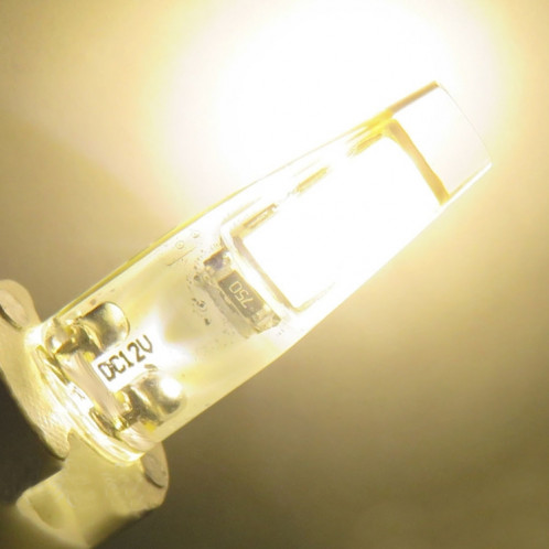 G4 2W 100LM ampoule de maïs, 6 LED SMD 5730 Silicone, DC 12V (blanc chaud) SH71WW912-07