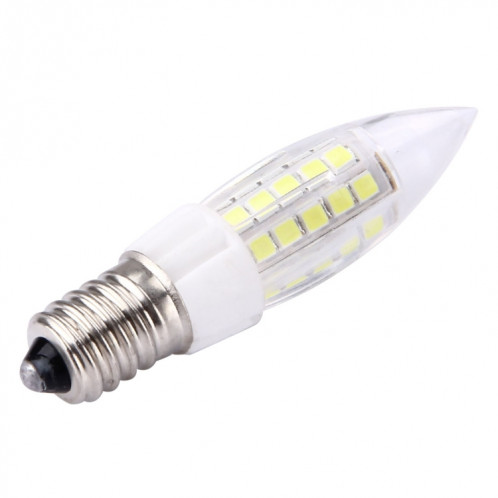 E14 4W 300LM bougie ampoule de maïs, 44 LED SMD 2835, AC 220-240V (lumière blanche) SH82WL306-07
