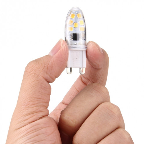 G9 2.5W 200LM ampoule de maïs, 14 LED SMD 2835 Dimmable, AC 220-240V (blanc chaud) SH86WW760-07
