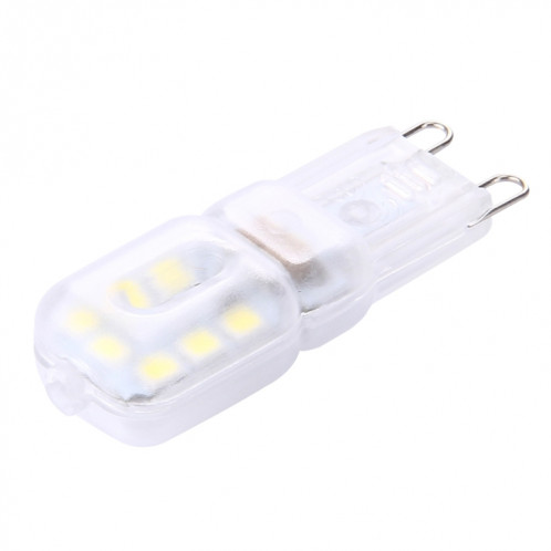 G9 2.5W 200LM Transparent Couvercle Ampoule de maïs, 14 LED SMD 2835, AC 220-240V (lumière blanche) SH88WL1147-07