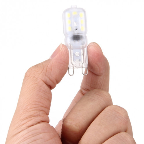 G9 2.5W 200LM Transparent Couvercle Ampoule de maïs, 14 LED SMD 2835, AC 220-240V (lumière blanche) SH88WL1147-07