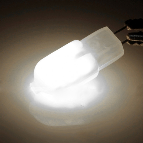 G9 2.5W 200LM Transparent Couvercle Ampoule de maïs, 14 LED SMD 2835, AC 220-240V (lumière blanche) SH88WL1147-07
