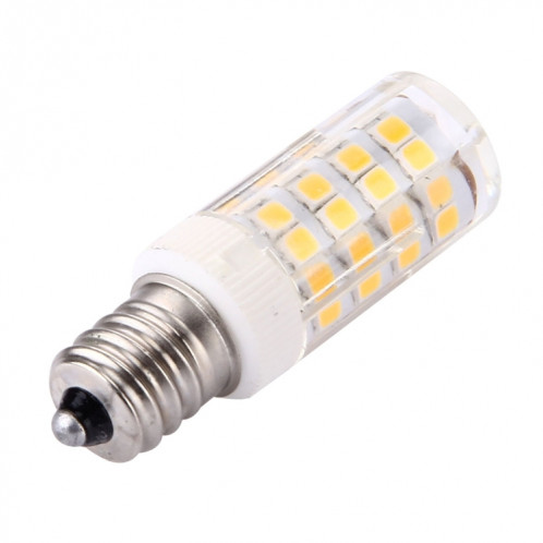 E12 5W 330LM ampoule de maïs, 51 LED SMD 2835, AC 220-240V (blanc chaud) SH93WW1580-07