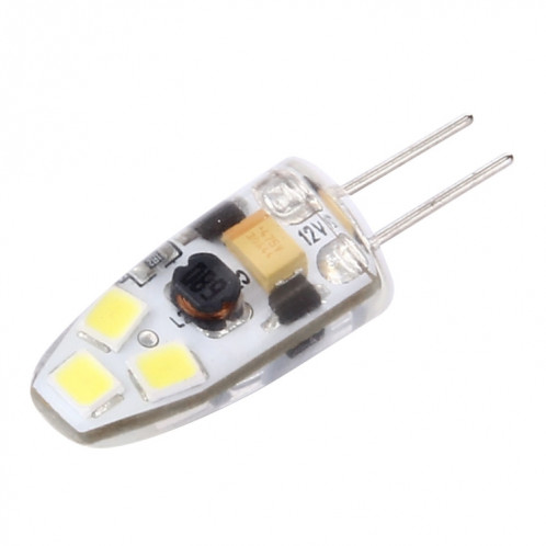 G4 2W 120LM 6 LED SMD 2835 ampoule de maïs en silicone, 12V CC (lumière blanche) SH96WL1787-07