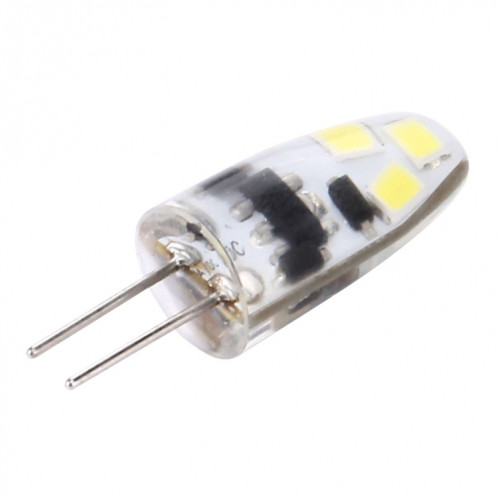G4 2W 120LM 6 LED SMD 2835 ampoule de maïs en silicone, 12V CC (lumière blanche) SH96WL1787-07