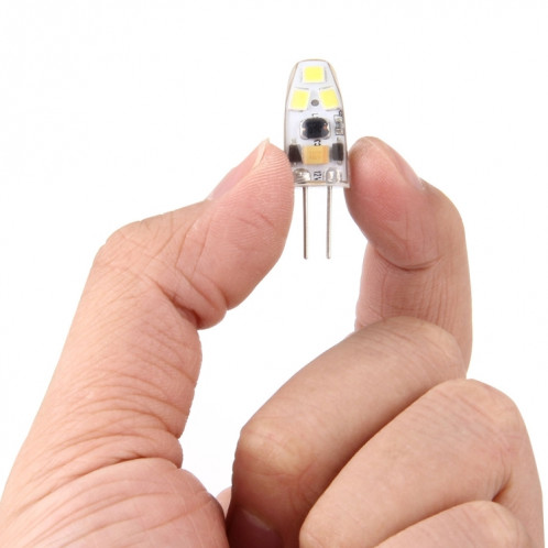 G4 2W 120LM 6 LED SMD 2835 ampoule de maïs en silicone, 12V CC (lumière blanche) SH96WL1787-07