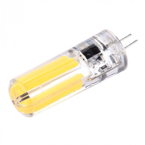 G4 4W ampoule à filament en silicone dimmable 8 LED pour halls, CA 220-240V (blanc chaud) SH13WW1800-07