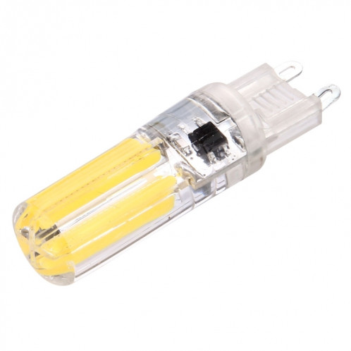 G9 4W ampoule à filament en silicone dimmable 8 LED pour halls, CA 220-240V (blanc chaud) SH14WW1345-07
