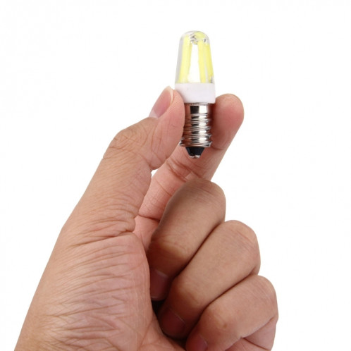 Ampoule à incandescence 2W, matériau E14 PC Dimmable 4 LED pour halls, AC 220-240V (lumière blanche) SH17WL1812-07