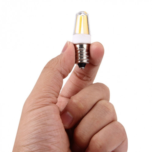 Ampoule à incandescence 2W, E14 PC Matériel Dimmable 4 LED pour Halls, AC 220-240V (blanc chaud) SH17WW1698-07