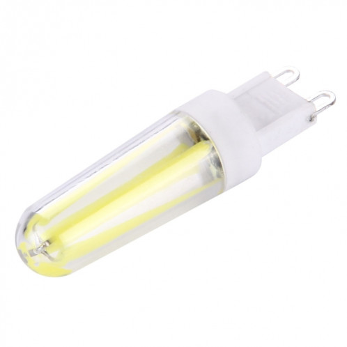 Ampoule de filament de 4W, G9 PC Material Dimmable 4 LED pour des salles, CA 220-240V (lumière blanche) SH19WL1488-07