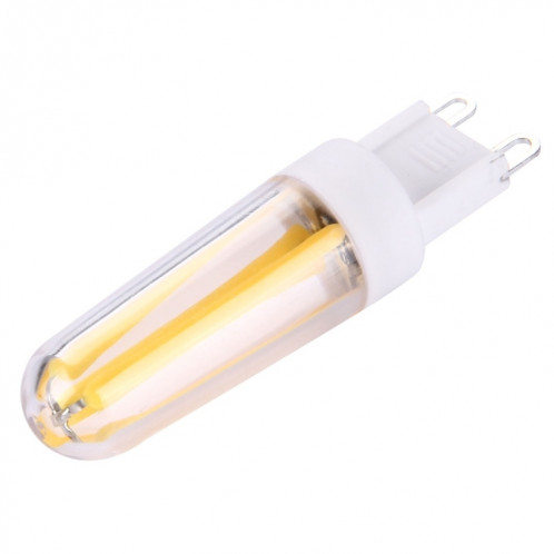 Ampoule à filament 4W pour halls, G9 PC Matériel Dimmable 4 LED, AC 220-240V (blanc chaud) SH19WW1485-07