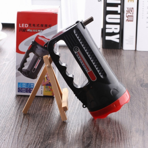 5W 9 LEDs Lampe de poche forte rechargeable à 2 modes pour l'extérieur SH020480-07