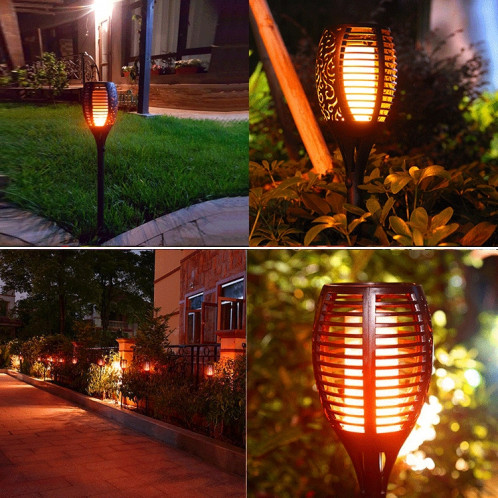 Lumière de flamme solaire de 96 LED lumière de jardin extérieur de la pelouse de jardin lumière de jardin SH0250595-08