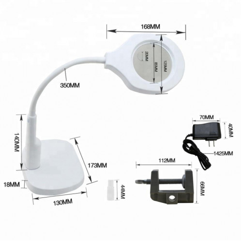 Lampe de loupe portable multifonctions BEST Desktop (tension 220V) SB05401082-09