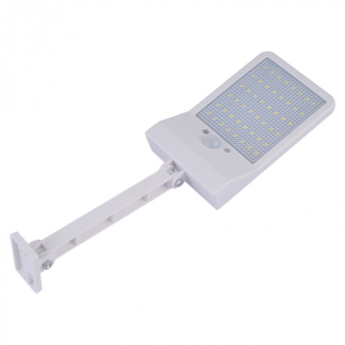 6W 800LM 48 LEDs Télécommande Flat Lamp solaire avec support SH05491384-016