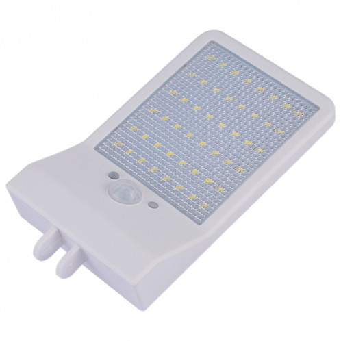 6W 800LM 48 LEDs Télécommande Flat Lamp solaire avec support SH05491384-016