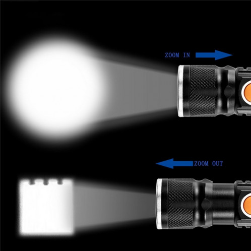 Lampe de poche torche rechargeable ultra-lumineux à LED SH05651868-011