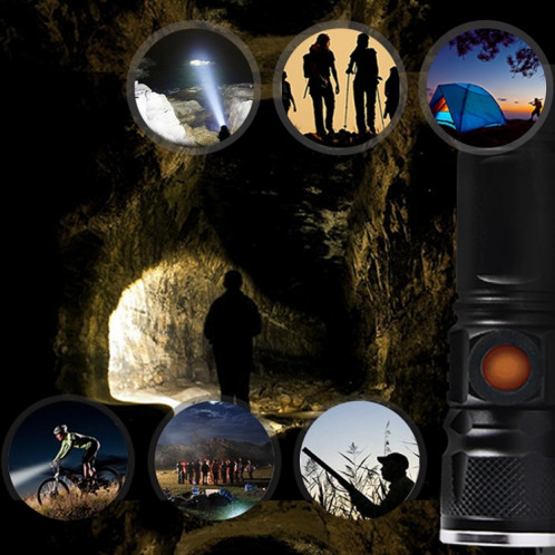 Lampe de poche torche rechargeable ultra-lumineux à LED SH05651868-011
