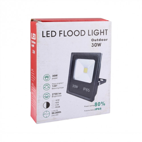 Projecteur blanc imperméable de la lumière LED 30W IP65, lampe de 2700LM, CA 85-265V SH73WL178-09