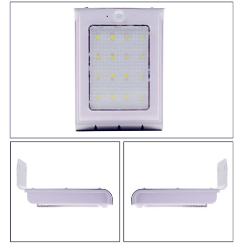 Applique solaire de jardin extérieur à induction de corps humain à LED SH06101323-08
