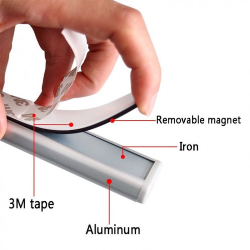 Veilleuse LED à détecteur de mouvement USB0406, 100LM, rechargeable, 3000-3500K, 3 modes de commutation SH50WW479-012