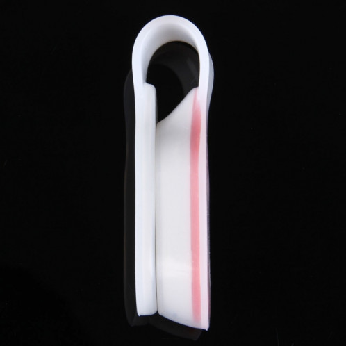 CR2032 Bouton Batteries Alimenté LED Magnetic Clothes Silicone Clip Lampe (Rouge) SC800R0-012