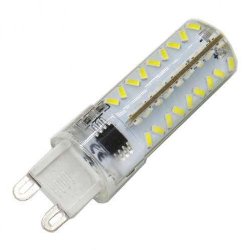 G9 5W 450LM 72 LED SMD 3014 Ampoule de maïs en silicone à intensité variable, AC 110V (lumière blanche) SH50WL1924-06