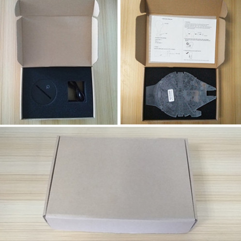 Lampe de table lumineuse colorée de vision LED de la forme 3D d'excavatrice, version tactile d'USB SH08621729-06