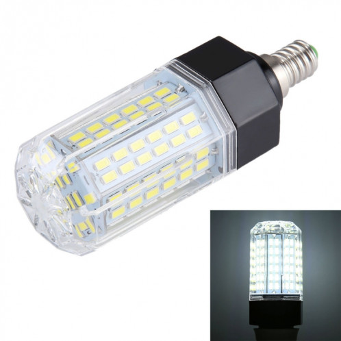 E14 112 LED 12W lumière blanche maïs LED, SMD 5730 ampoule économie d'énergie, AC 110-265V SH07WL778-08