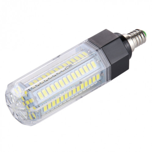 E14 126 LEDs Lumière de maïs à LED blanche de 15W, ampoule à économie d'énergie SMD 5730, AC 110-265V SH09WL465-08