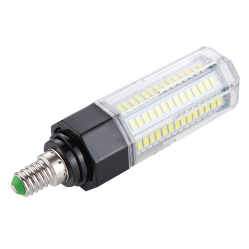 E14 126 LEDs Lumière de maïs à LED blanche de 15W, ampoule à économie d'énergie SMD 5730, AC 110-265V SH09WL465-08