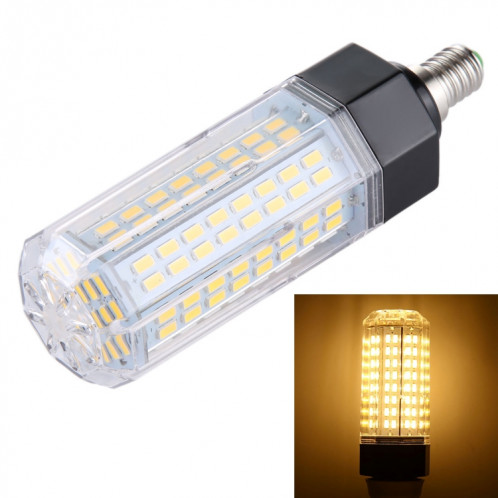 E14 144 LED 16W lumière de maïs blanc chaud LED, SMD 5730 ampoule à économie d'énergie, AC 110-265V SH11WW774-08