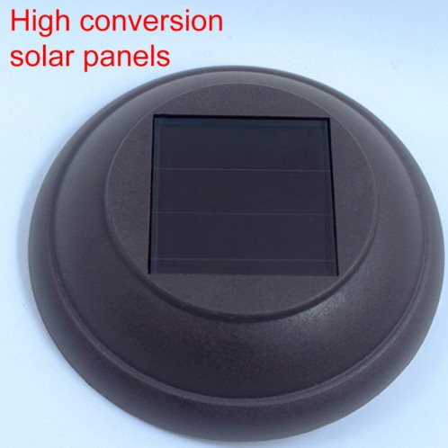Lampe de jardin extérieure à énergie solaire, café IP65, éclairage de jardin décoratif à LED étanche (lumière blanche) SH87WL220-011