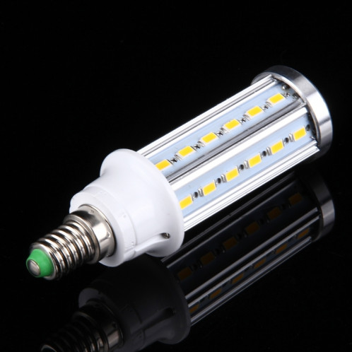 Ampoule en aluminium de maïs de 10W, E14 880LM 42 LED SMD 5730, AC 85-265V (lumière blanche) SH21WL779-010