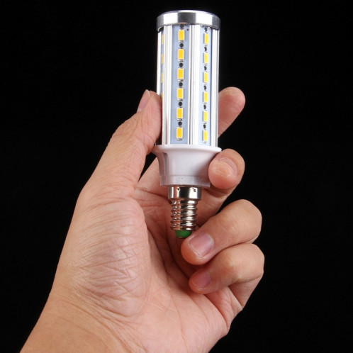 Ampoule en aluminium de maïs de 10W, E14 880LM 42 LED SMD 5730, AC 85-265V (blanc chaud) SH21WW382-010