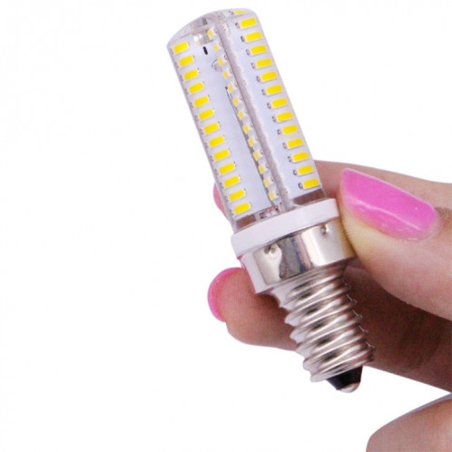 E14 4W 240-260LM ampoule de maïs, 104 LED CMS 3014, AC 110V (blanc chaud) SH30WW147-011