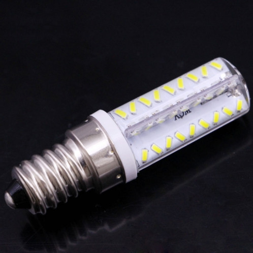 E14 3.5W 200-230LM ampoule de maïs, 72 LED SMD 3014, luminosité réglable, AC 110V (lumière blanche) SH31WL1693-011