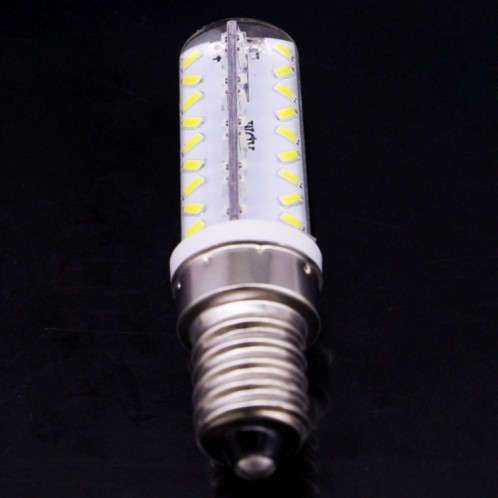 E14 3.5W 200-230LM ampoule de maïs, 72 LED SMD 3014, luminosité réglable, AC 110V (lumière blanche) SH31WL1693-011