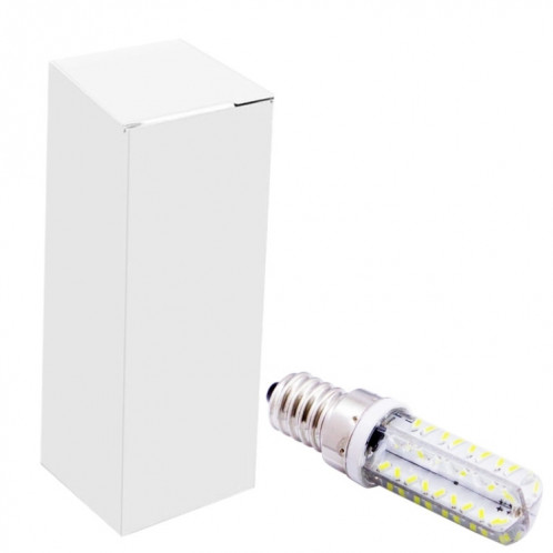 E14 3.5W 200-230LM ampoule de maïs, 72 LED SMD 3014, luminosité réglable, AC 110V (lumière blanche) SH31WL1693-011