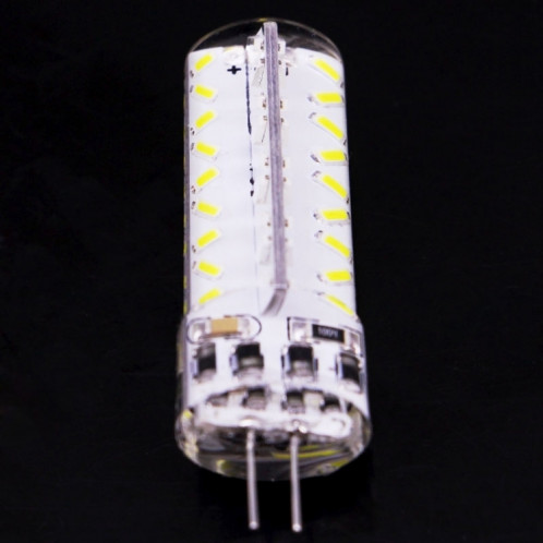 G4 3.5W 200-230LM ampoule de maïs, 72 LED SMD 3014, luminosité réglable, AC 110V (lumière blanche) SH32WL744-011