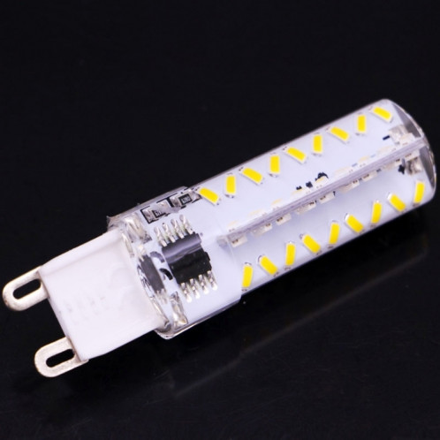 G9 3.5W 200-230LM ampoule de maïs, 72 LED SMD 3014, luminosité réglable, AC 110V (blanc chaud) SH33WW1811-011