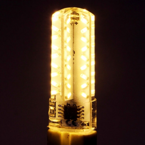 G9 3.5W 200-230LM ampoule de maïs, 72 LED SMD 3014, luminosité réglable, AC 110V (blanc chaud) SH33WW1811-011