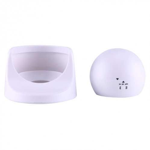 Lampe de sécurité de détecteur de mouvement PIR à lumière blanche MM3W1 3W, 9 LED 240 LM 6000K Rotation à 360 degrés Capteur de mouvement sans fil Garde-robe Lumière / Veilleuse / Applique murale pour chambre, SH40WL1029-010