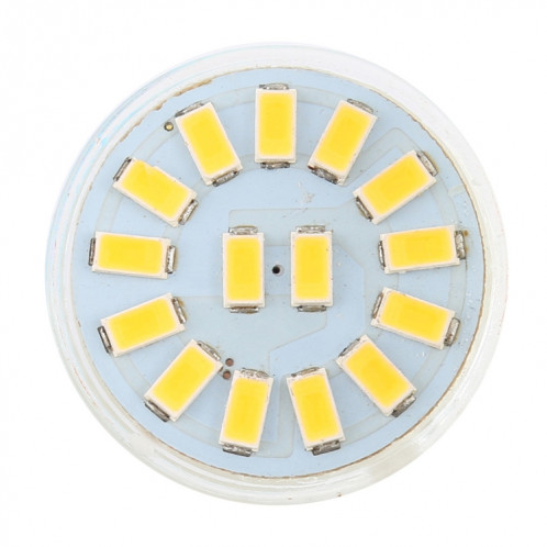MR11 15 LED 5730 SMD Projecteur LED, AC / DC 12-30V (Blanc Chaud) SH63WW1000-06